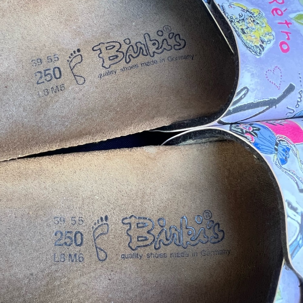 Colorful Birki’s by Birkenstock Women’s Size 8 - Picture 6 of 6